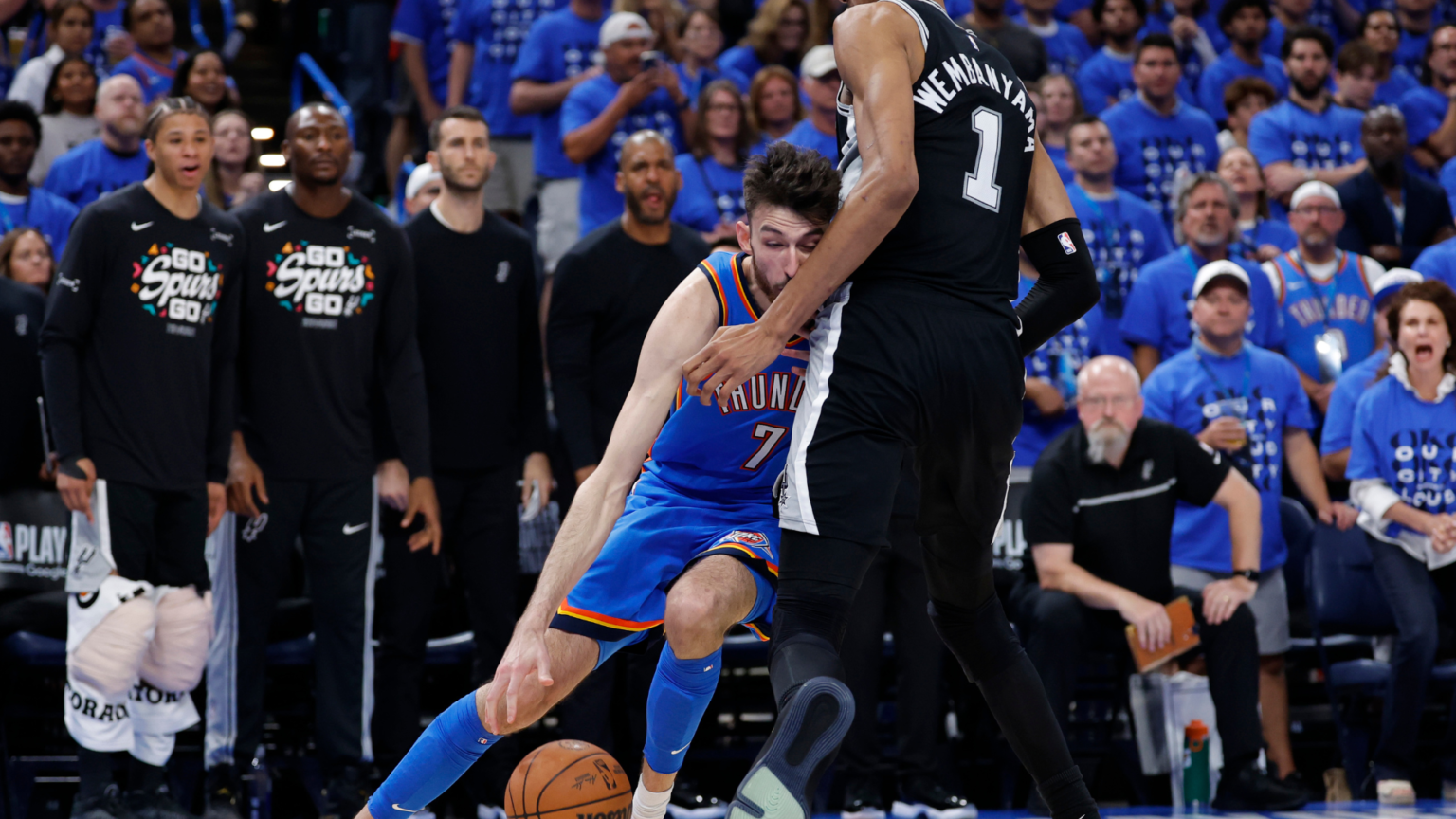 Chet Holmgren goes full Ben Simmons in Game 7 disappearing act Chet Holmgren goes full Ben Simmons in Game 7 disappearing act