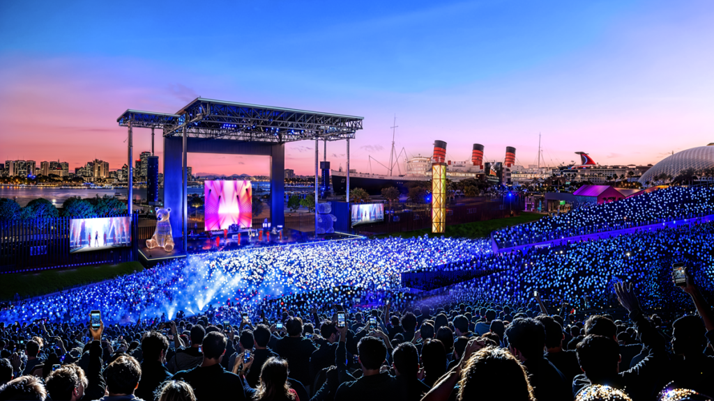 Long Beach Amphitheater Opens Less Than Six Months After Breaking Ground