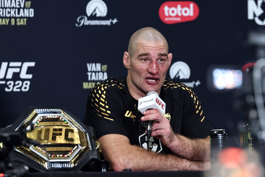 ‘Traitor’… Justin Gaethje and Sean Strickland clash in furious White House spat