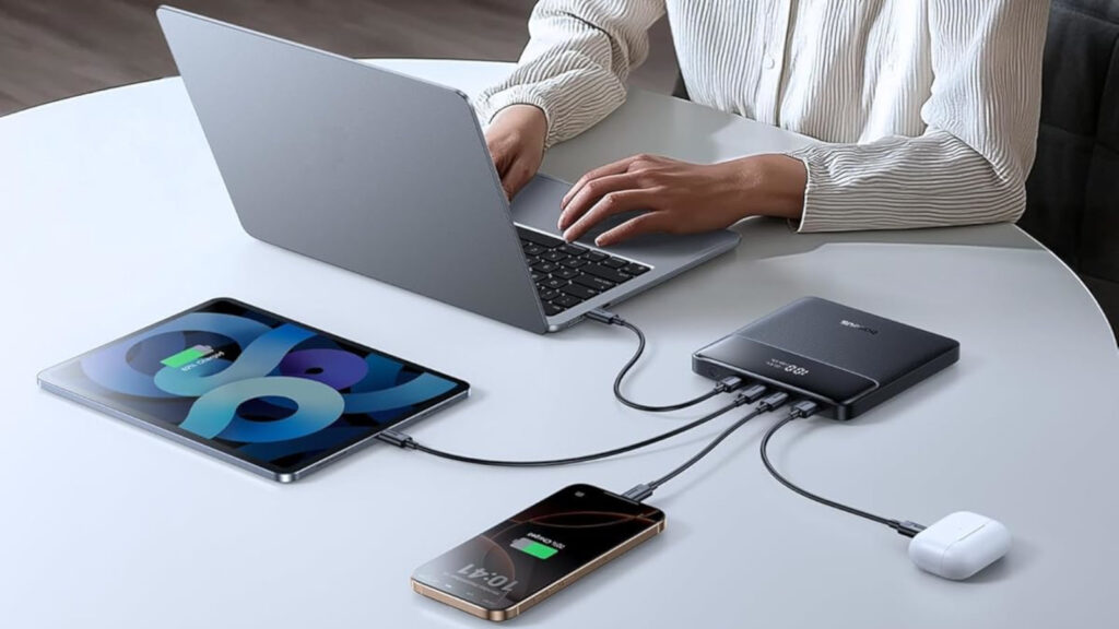 This 20,000mAh power bank handles your laptop. It’s now $49 (new low)