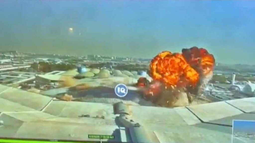 US and Iran exchange strikes in new threat to shaky ceasefire