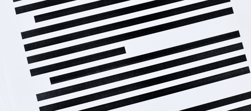 Publisher’s Platform: Redactions and the move towards radical transparency Publisher’s Platform: Redactions and the move towards radical transparency