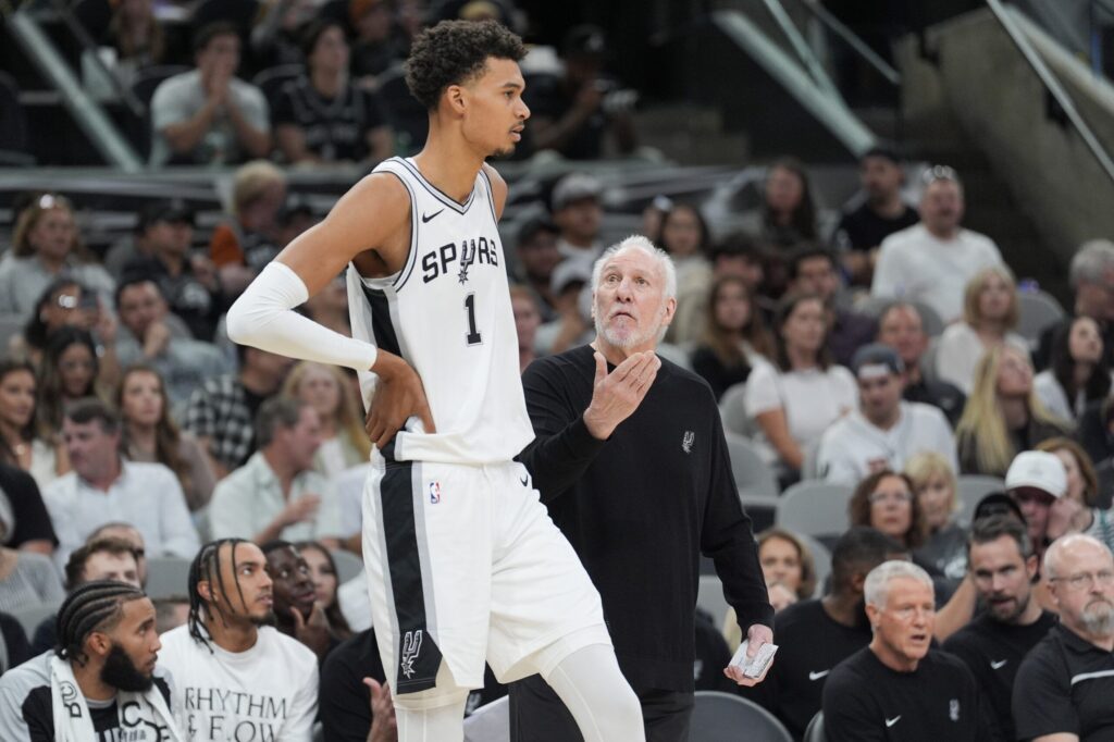 NBA Insider Reveals Legendary Coach Gregg Popovich’s Message for Spurs After Heartbreaking Game 2 Loss NBA Insider Reveals Legendary Coach Gregg Popovich’s Message for Spurs After Heartbreaking Game 2 Loss