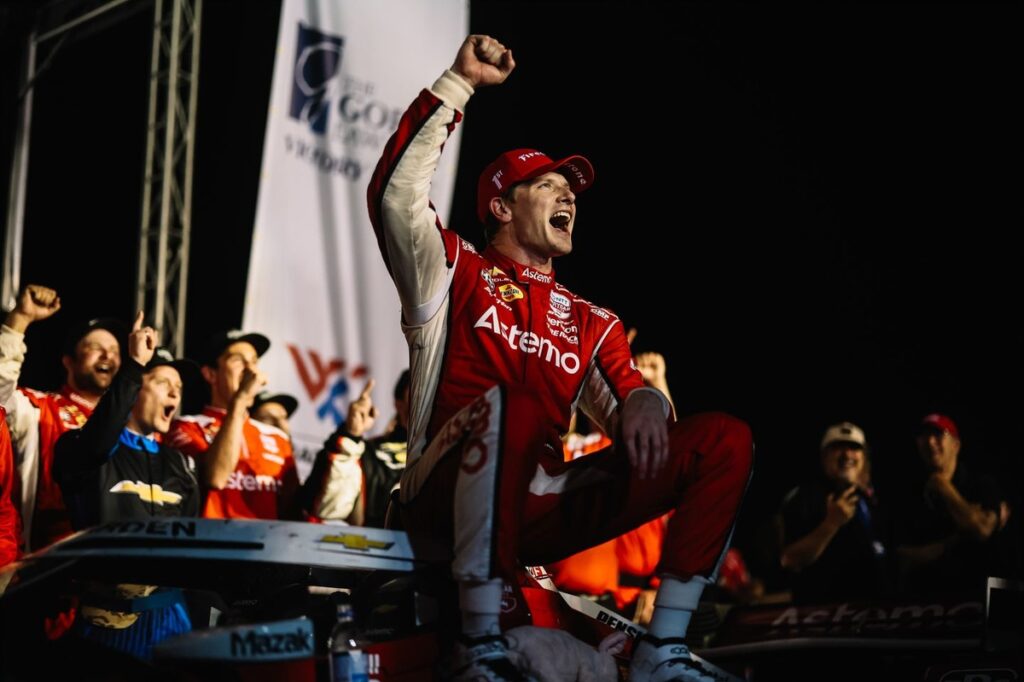 Josef Newgarden continues to ascend in IndyCar’s record books after “crazy” race at WWTR Josef Newgarden continues to ascend in IndyCar’s record books after “crazy” race at WWTR