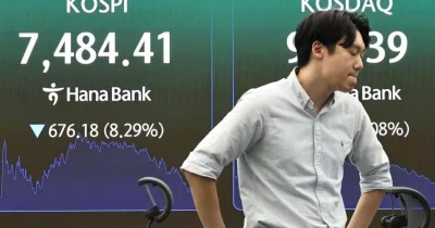 Foreign investors offload $62B in South Korean stocks as KOSPI drops 8% Foreign investors offload $62B in South Korean stocks as KOSPI drops 8%
