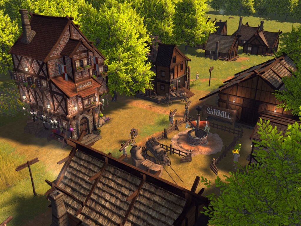 Rated positively by 72% of players, this medieval survival city builder is 80% off on Steam