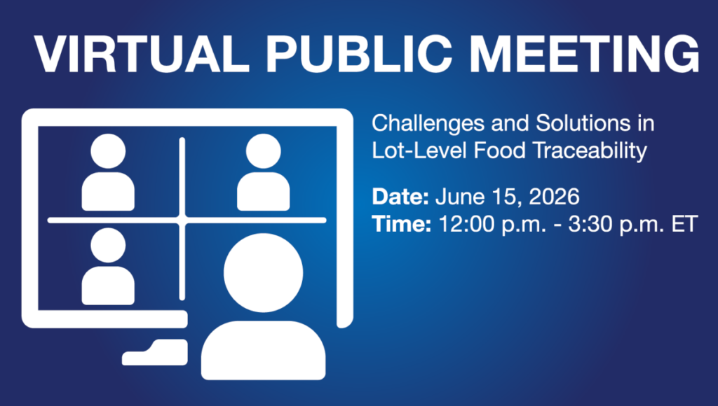 FDA releases discussion paper ahead of traceability public meeting FDA releases discussion paper ahead of traceability public meeting