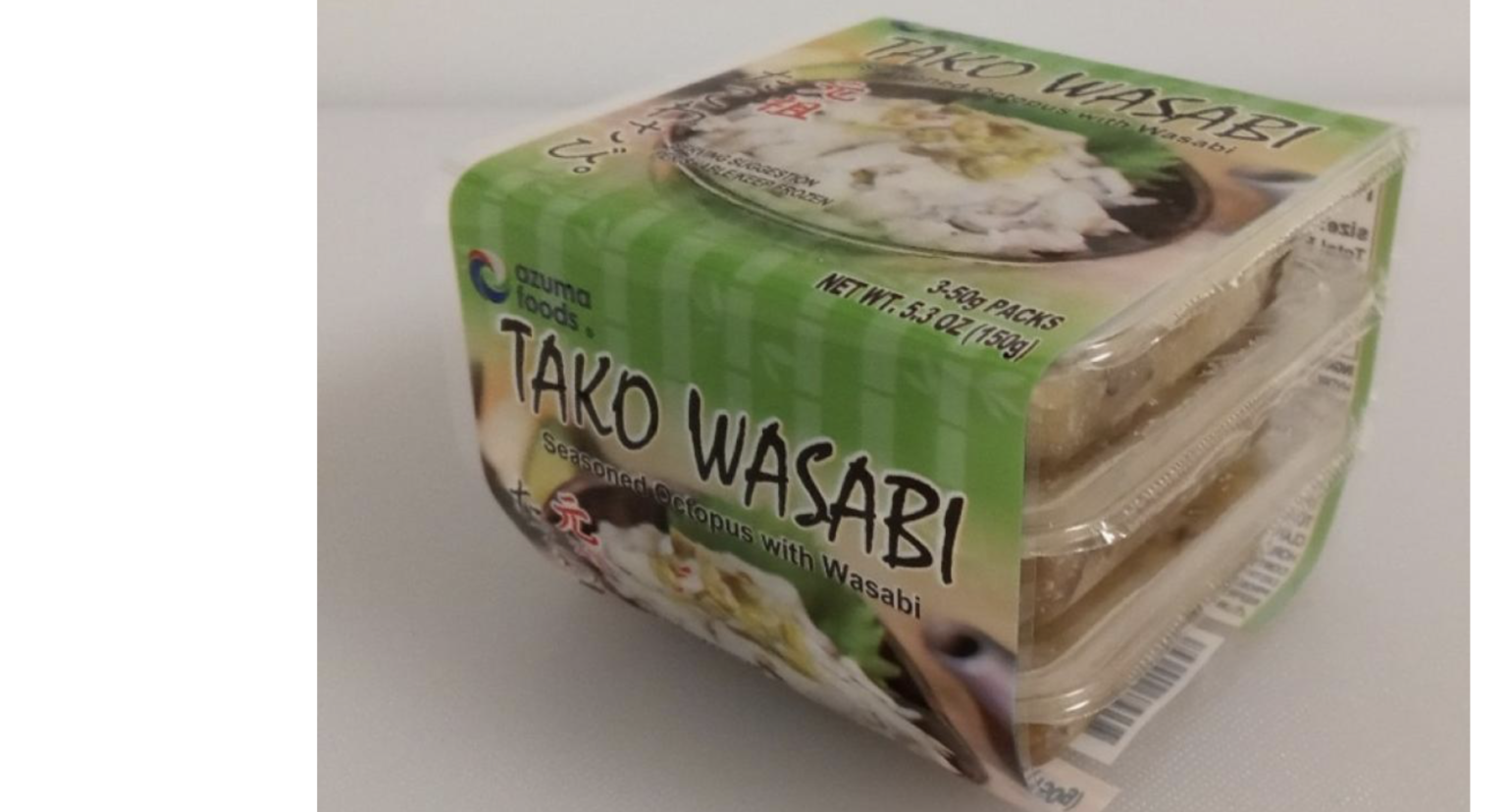 Wasabi octopus recalled because of undeclared allergen Wasabi octopus recalled because of undeclared allergen