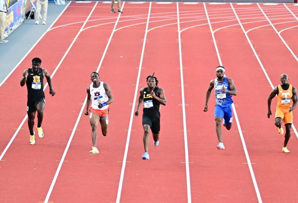 LSU’s Jaiden Reid Lowers NCAA 200m Record, Ends 19-Year Wait LSU’s Jaiden Reid Lowers NCAA 200m Record, Ends 19-Year Wait