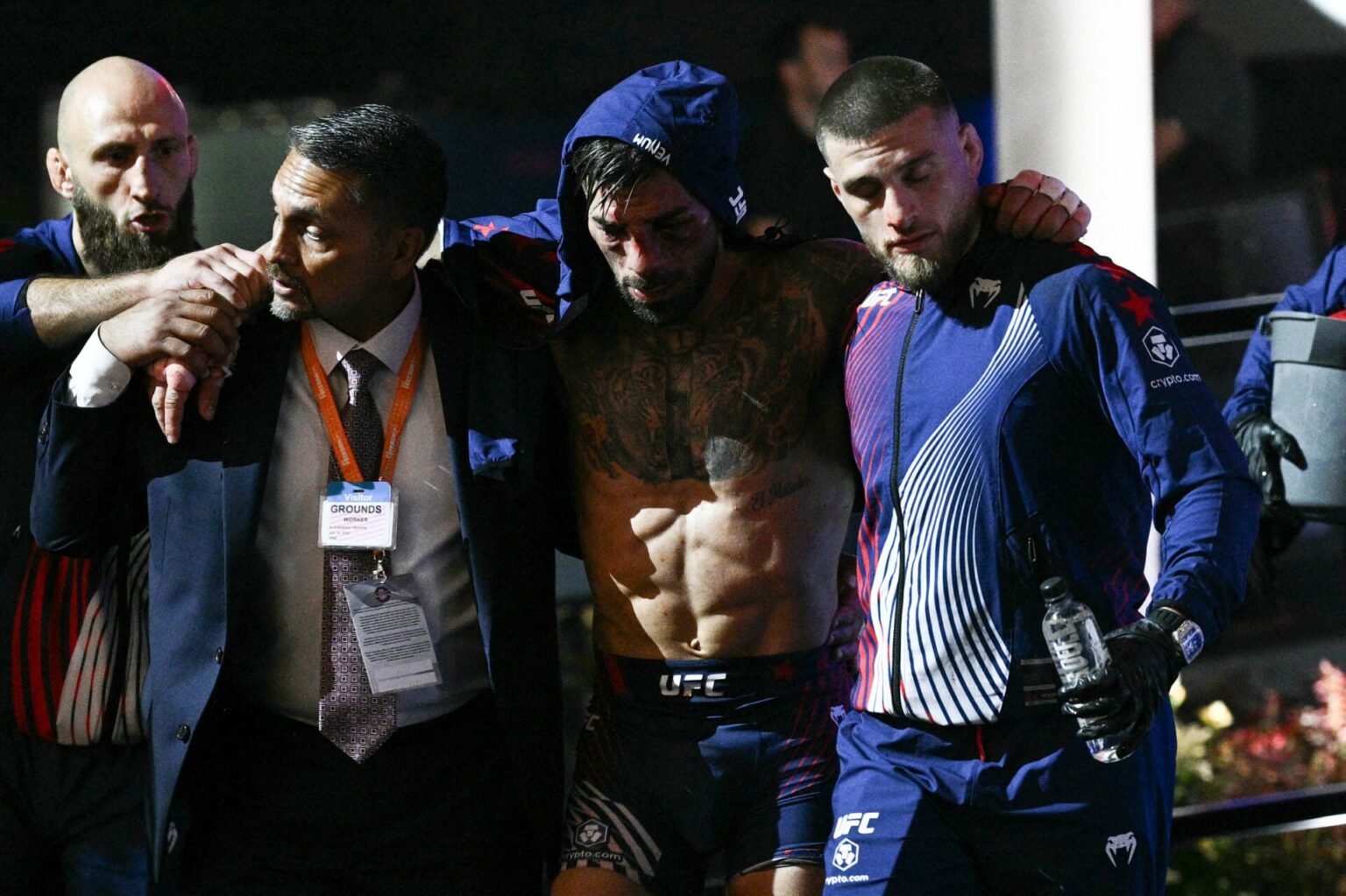 Jake Paul, Arman Tsarukyan, and Terence Crawford mock Ilia Topuria for ‘quitting’ at UFC Freedom 250