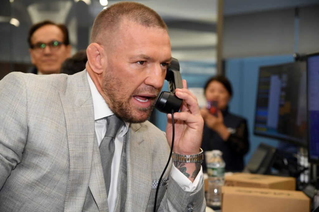 Conor McGregor’s two-word reaction as Justin Gaethje pulls off all-time upset of Ilia Topuria at UFC Freedom 250