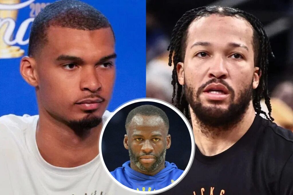 “Frontrunner Behavior”: Jalen Brunson ‘Owns’ Victor Wembanyama After Spurs Star Avoids Handshake Post Finals Loss, Says Draymond Green “Frontrunner Behavior”: Jalen Brunson ‘Owns’ Victor Wembanyama After Spurs Star Avoids Handshake Post Finals Loss, Says Draymond Green