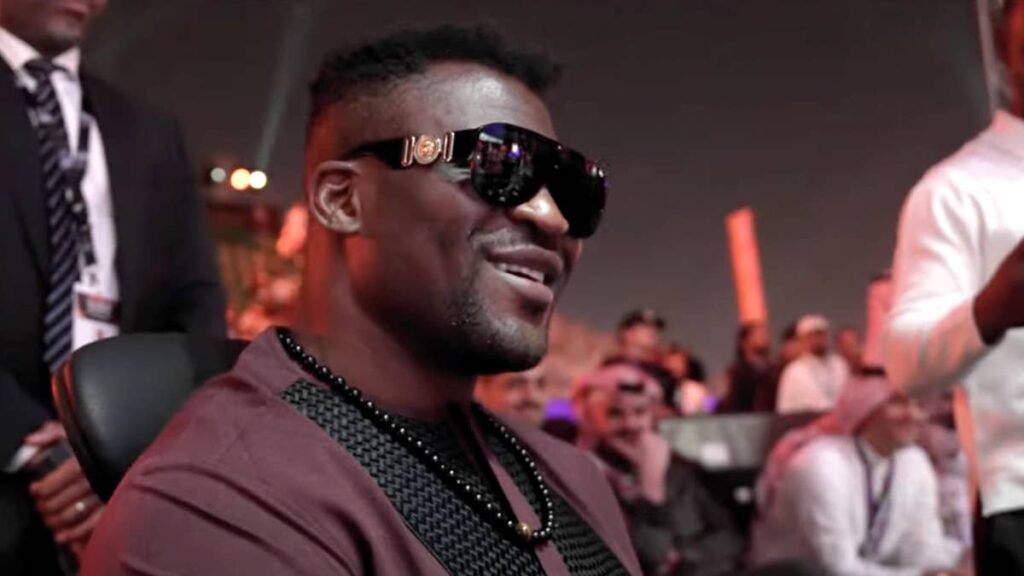Francis Ngannou cashed in on UFC Freedom 250 with bet on Justin Gaethje Francis Ngannou cashed in on UFC Freedom 250 with bet on Justin Gaethje