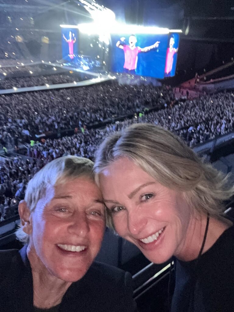 Ellen DeGeneres, Portia de Rossi have date night at Harry Styles concert and more star snaps