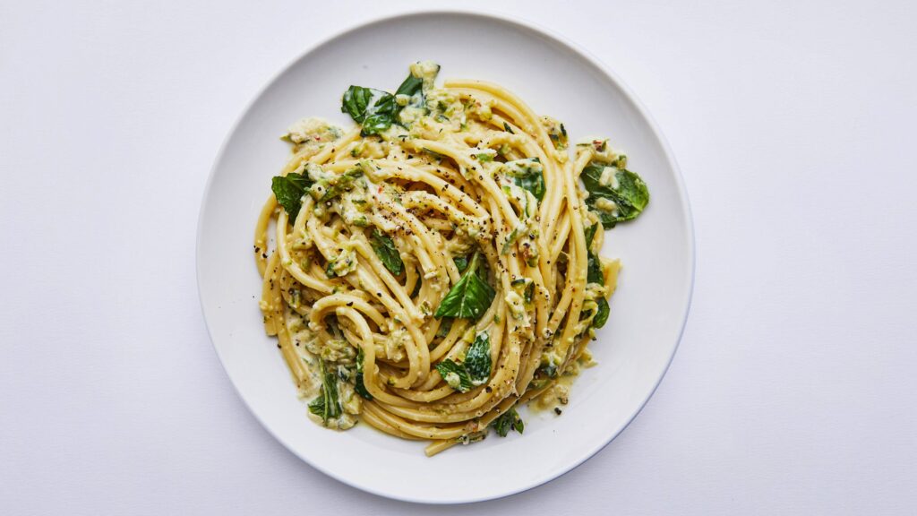 Creamy Lemon Zucchini Pasta Creamy Lemon Zucchini Pasta