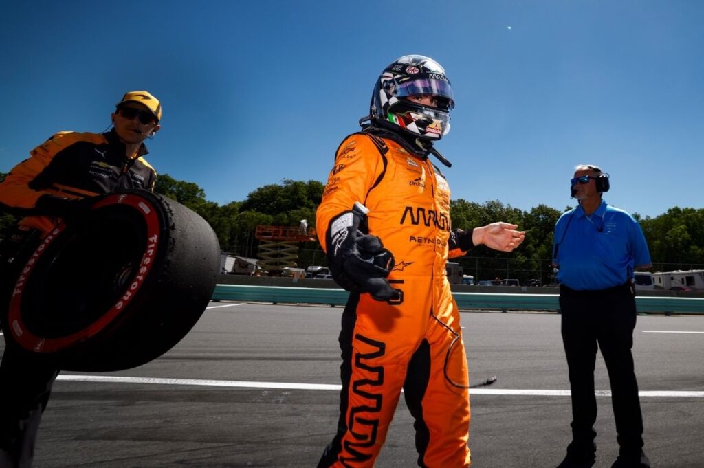 Pato O’Ward left baffled by “wonky” tires after qualifying 10th at Road America Pato O’Ward left baffled by “wonky” tires after qualifying 10th at Road America