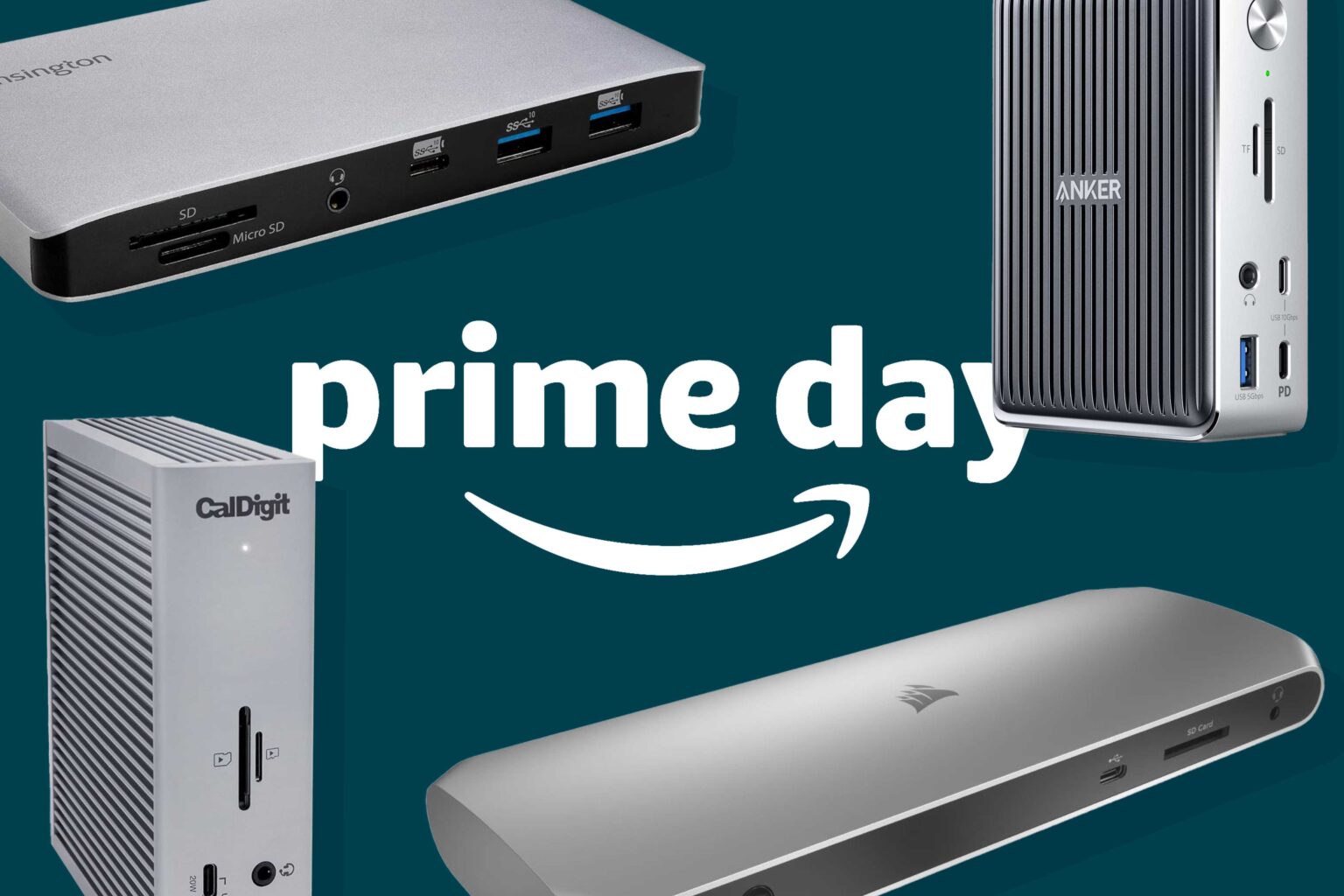Best Prime Day deals on Thunderbolt docks & USB-C hubs