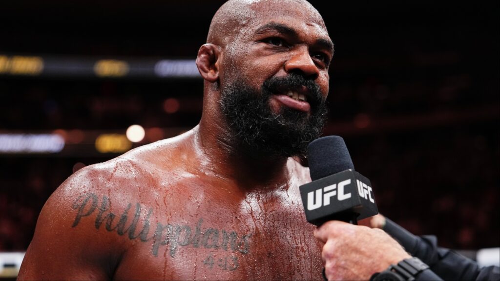 Jon Jones reopens the door to UFC comeback after coaching Gable Steveson