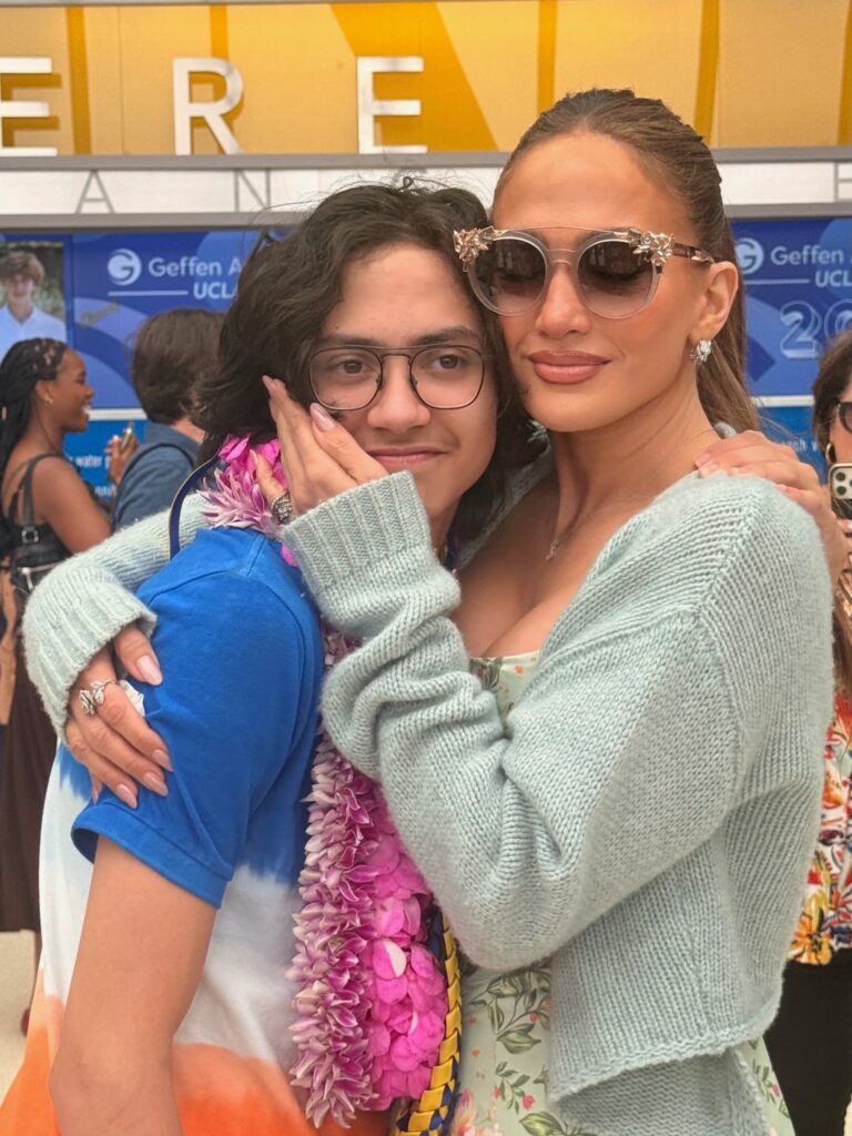Jennifer Lopez shares intimate photos from twins’ graduation ceremonies — after one reveals new name