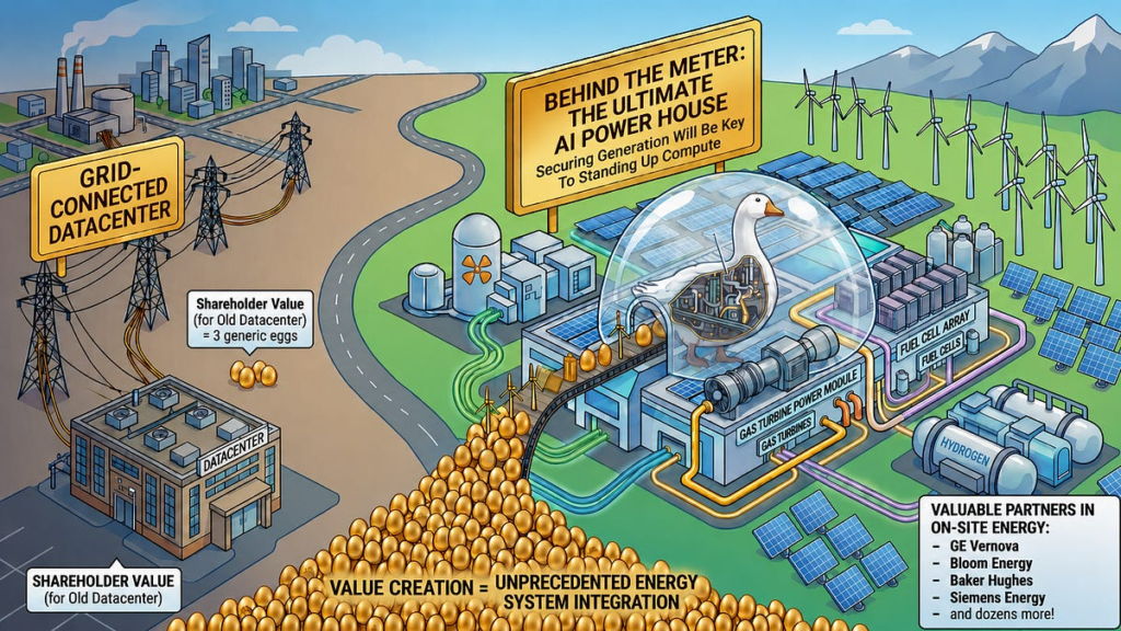 US Grid Constraints: Towards 40GW+ of Behind-the-Meter Datacenter by 2028?
