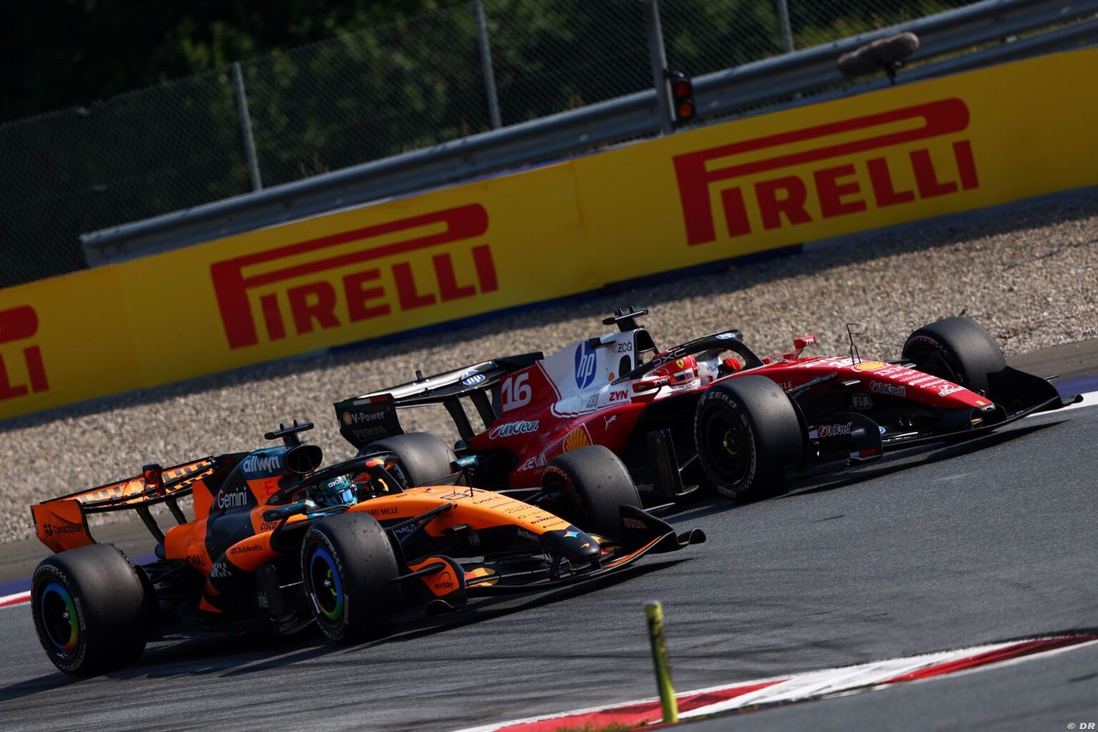 Norris explique pourquoi il a eu ‘de la peine’ pour Ferrari lors de la course