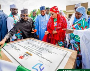 PH0TOS: First Lady Commissions Digital Innovation Academy, Modern Healthcare Centre in Jigawa
