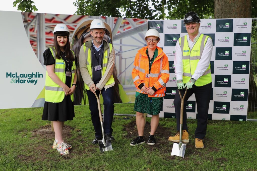 Work starts on Whitesands flood scheme Work starts on Whitesands flood scheme