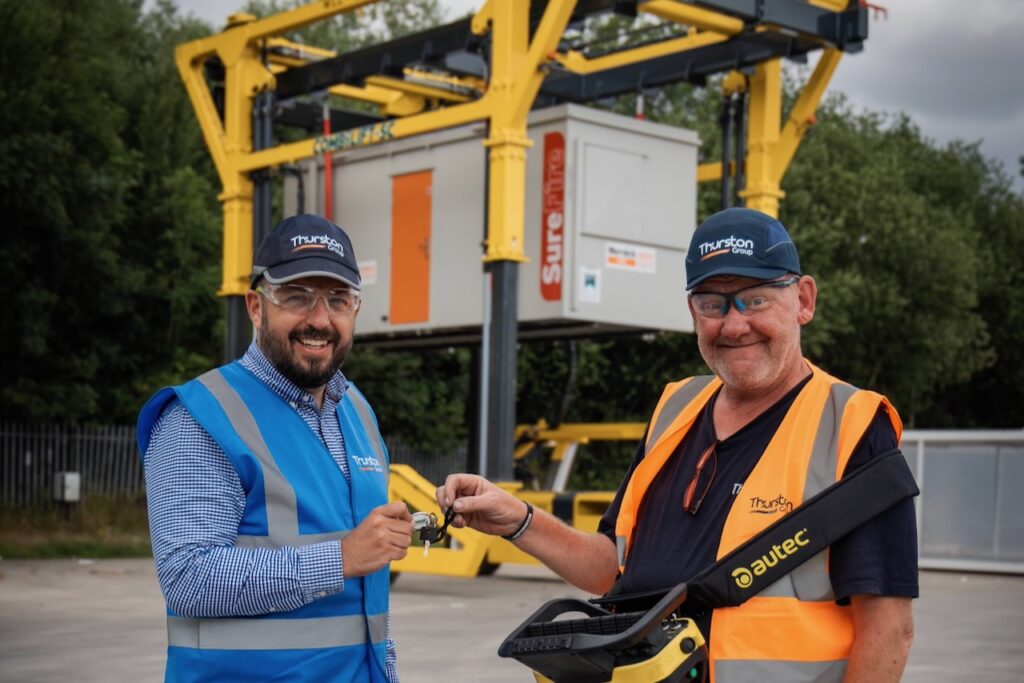 Thurston invests in Combilift Thurston invests in Combilift