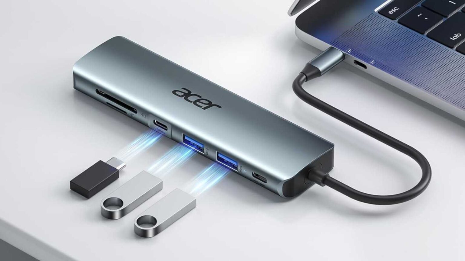 Tired of missing laptop ports? This $18 USB-C hub is the fix