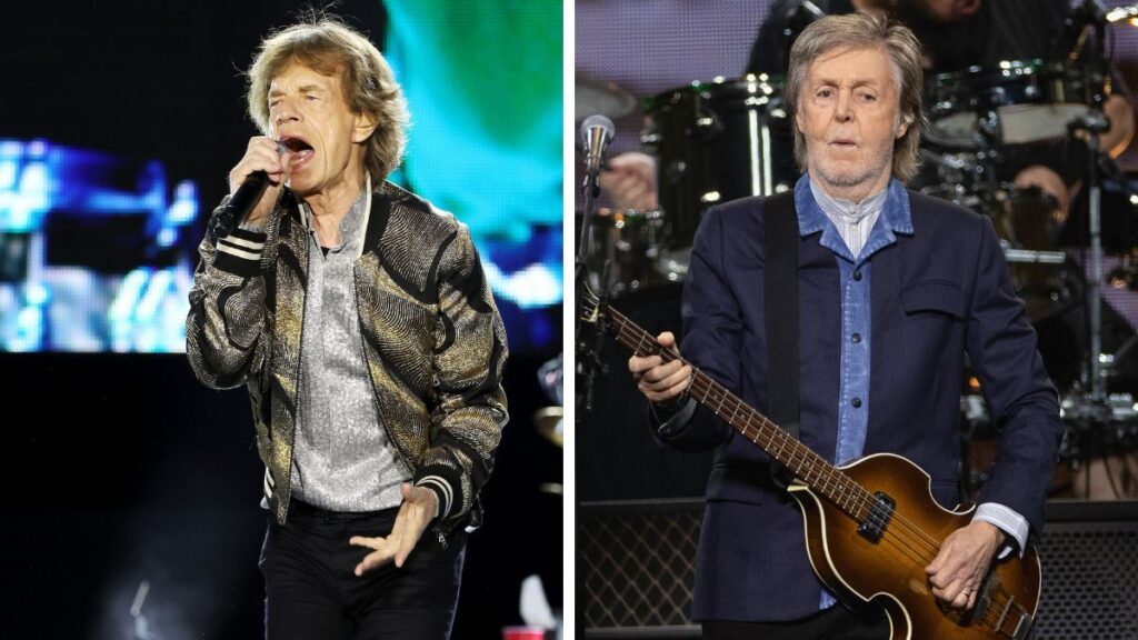 “I said to Andy, ‘Is he gonna be into this? Because it’s a punk tune and I want overdriven bass. It’s gonna be simple, no mucking about’”: Mick Jagger on recruiting Paul McCartney to play bass on the Rolling Stones’ upcoming album “I said to Andy, ‘Is he gonna be into this? Because it’s a punk tune and I want overdriven bass. It’s gonna be simple, no mucking about’”: Mick Jagger on recruiting Paul McCartney to play bass on the Rolling Stones’ upcoming album
