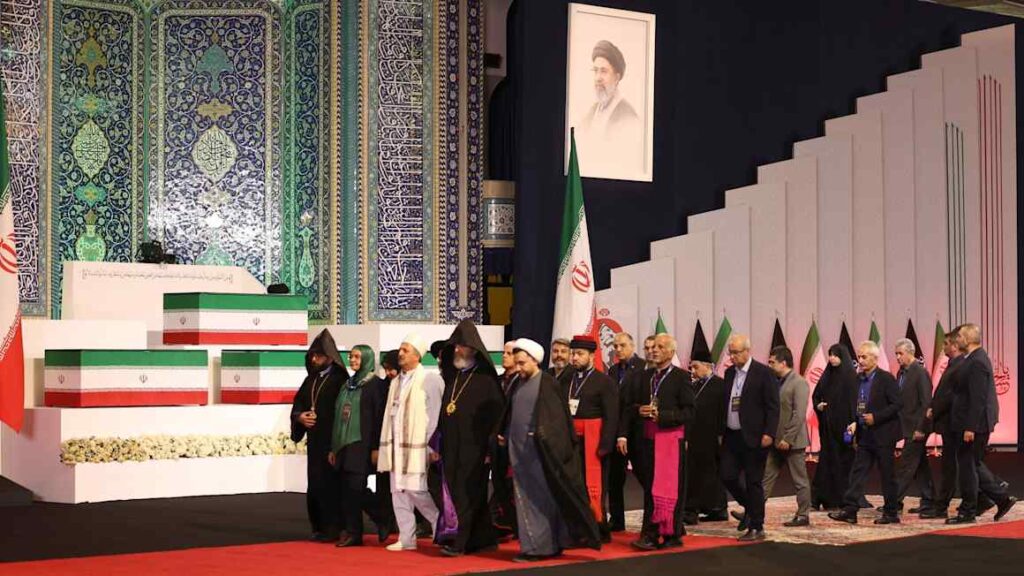 Iran begins mourning for Khamenei under tight security