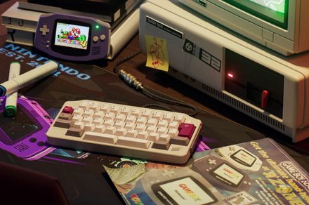 This compact mechanical keyboard looks like a love letter to the Game Boy Advance This compact mechanical keyboard looks like a love letter to the Game Boy Advance