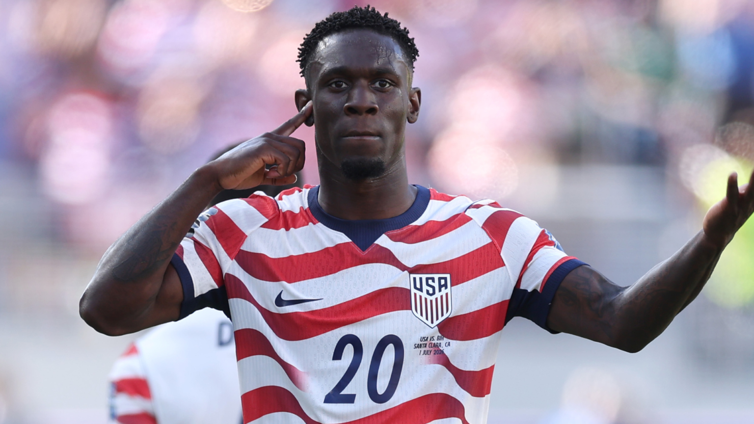 Folarin Balogun available for USMNT World Cup round of 16 match vs. Belgium: FIFA lifts red card suspension Folarin Balogun available for USMNT World Cup round of 16 match vs. Belgium: FIFA lifts red card suspension
