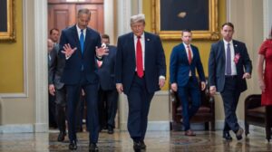 Trump-Republican infighting hands the Democrats a chance Trump-Republican infighting hands the Democrats a chance