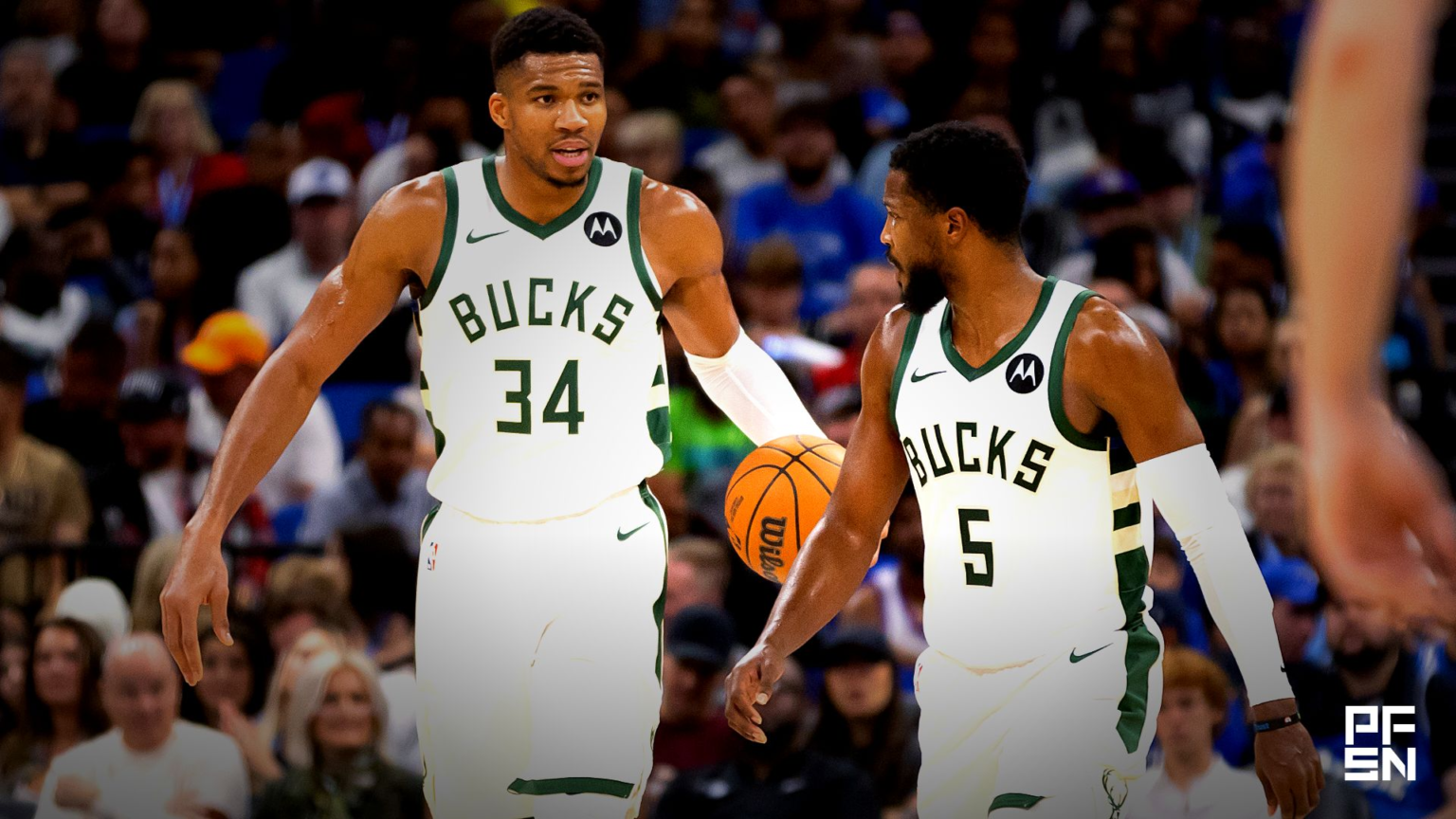 Giannis Antetokounmpo Reconnects With Malik Beasley Days After His Indictment for Gambling Scandal