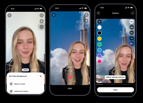 X rolls out updated video editor, including green screen recording X rolls out updated video editor, including green screen recording
