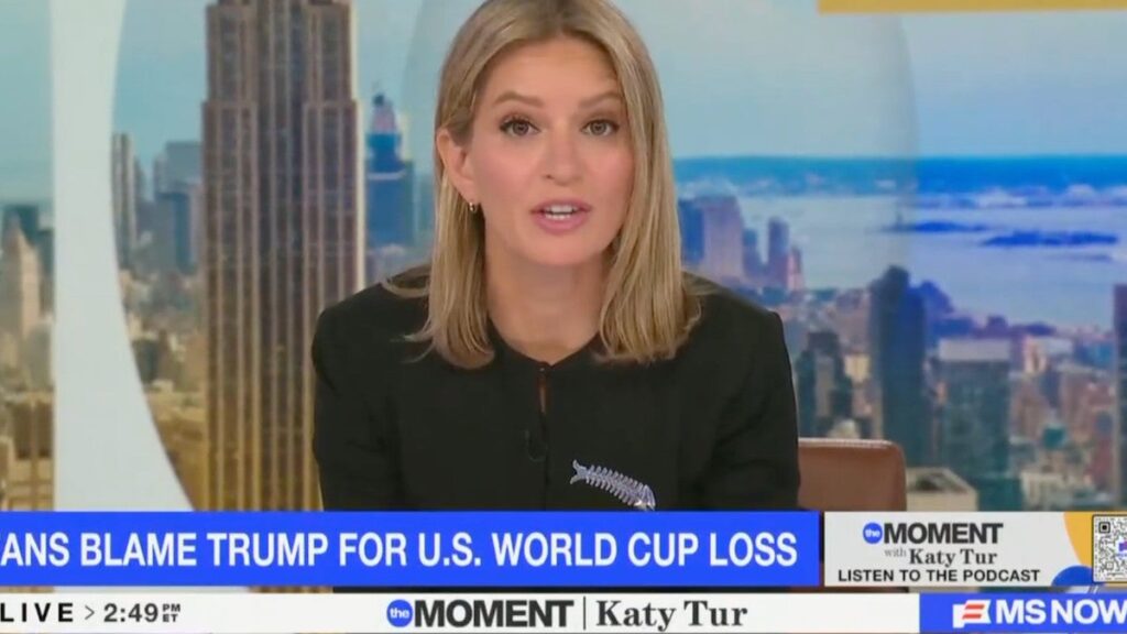Katy Tur Slams Trump for Making US World Cup Team ‘Look Like Cheaters’ Over FIFA Red Card Katy Tur Slams Trump for Making US World Cup Team ‘Look Like Cheaters’ Over FIFA Red Card