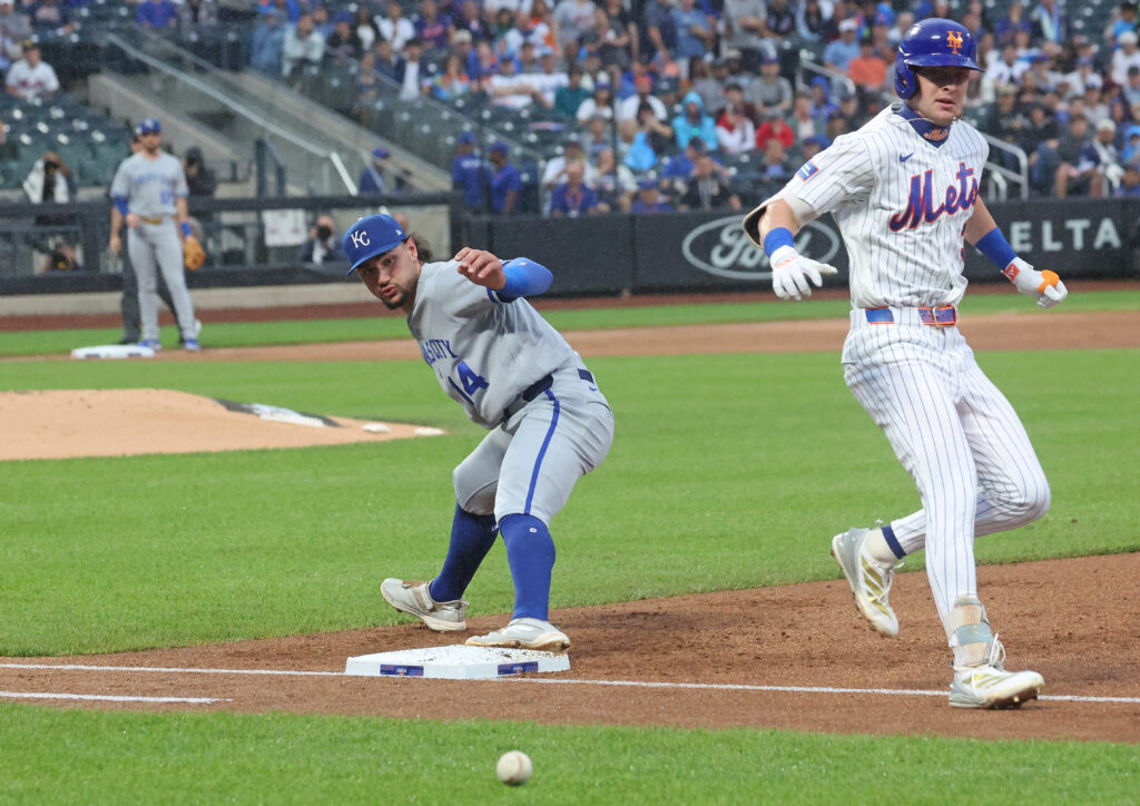 Mets score three runs on Little League homer in Royals’ comedy of errors