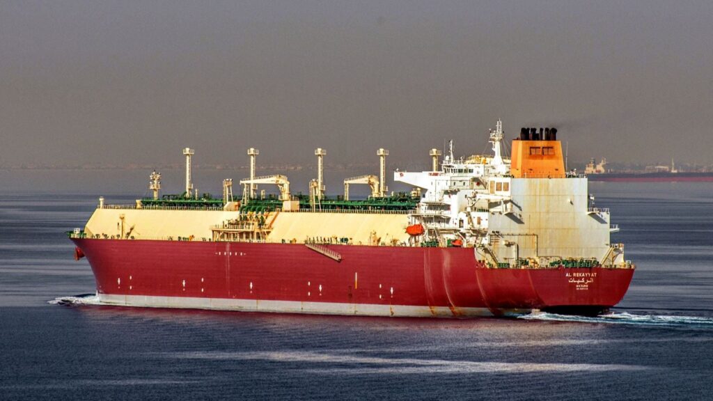 India-bound Qatari LNG carrier Al Rekayyat struck by Iranian drone near Strait of Hormuz India-bound Qatari LNG carrier Al Rekayyat struck by Iranian drone near Strait of Hormuz