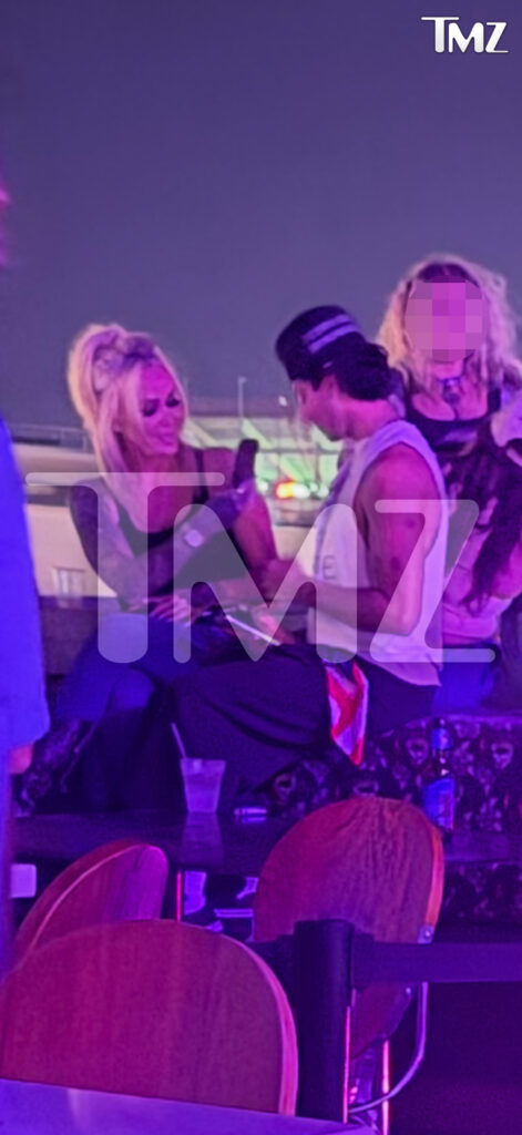 Bunnie Xo, 46, hangs out with reality star Dylan Wolf, 24, one day after makeout at Jelly Roll’s bar