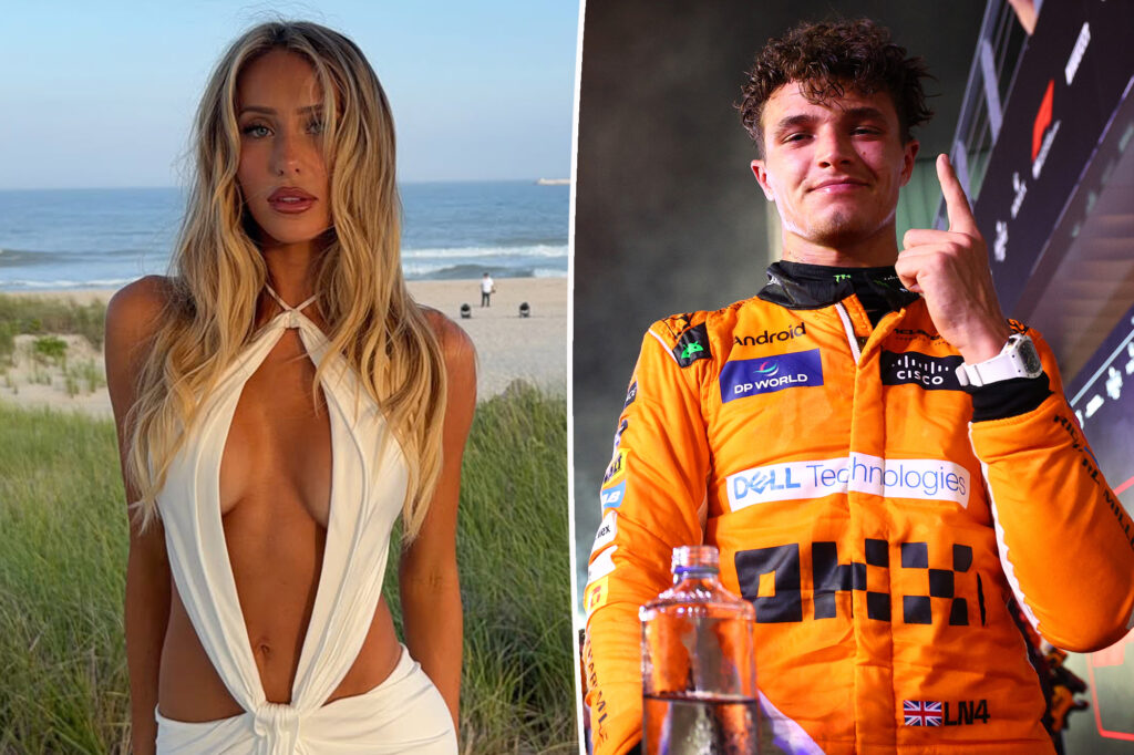 Alix Earle and F1 driver Lando Norris fuel romance rumors clubbing together in London