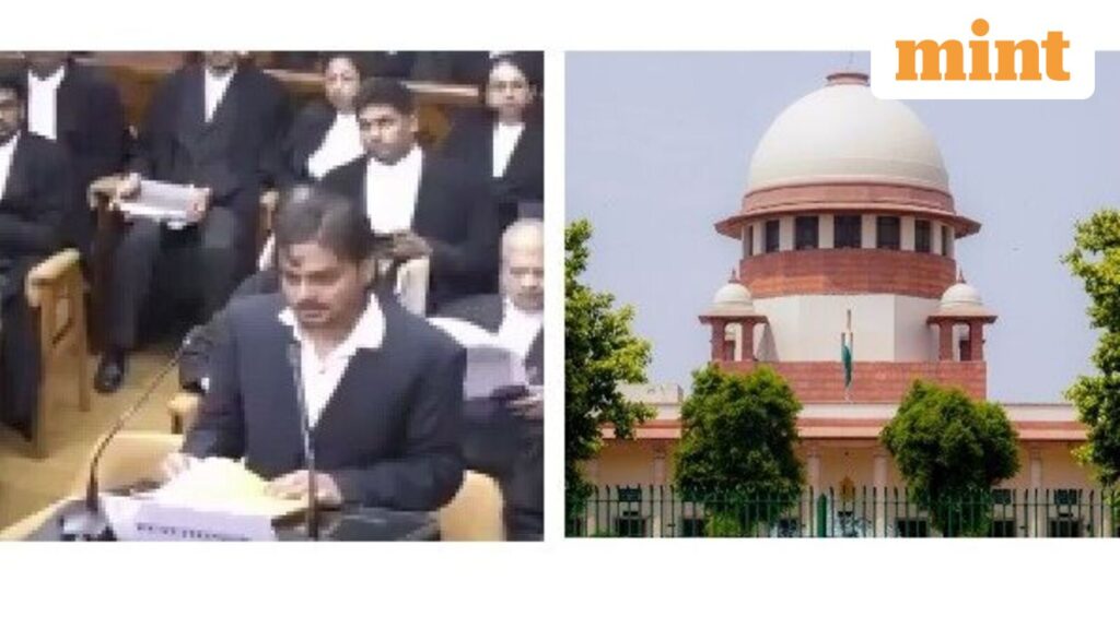 Watch Supreme Court drama caught on camera: Petitioner abuses CJI, throws papers, misbehaves — How did the bench react? Watch Supreme Court drama caught on camera: Petitioner abuses CJI, throws papers, misbehaves — How did the bench react?