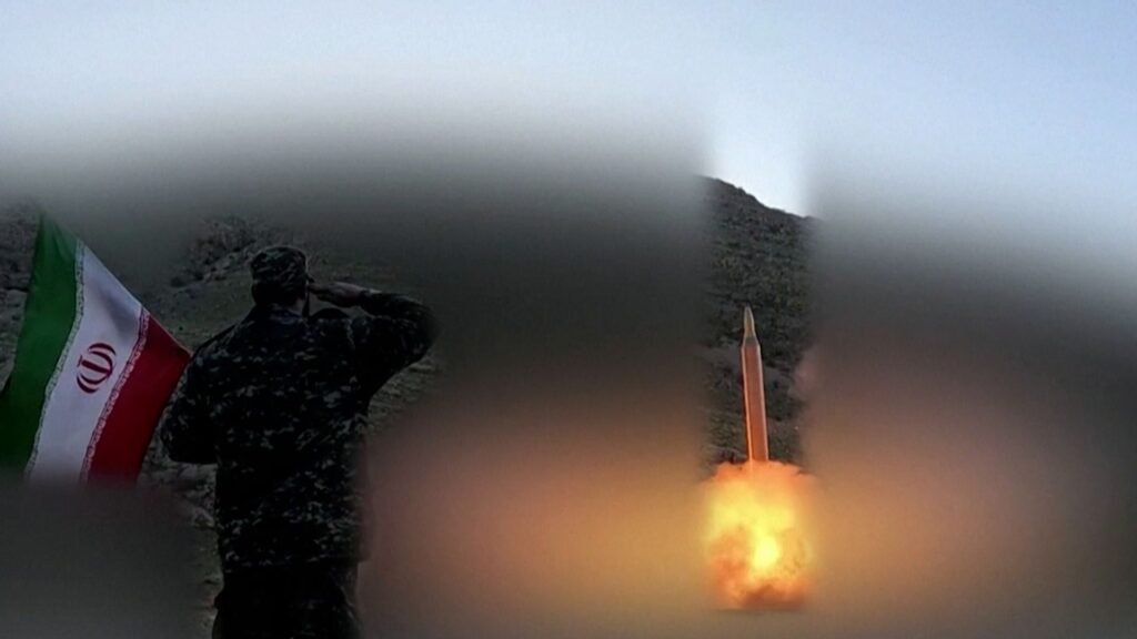 IRGC releases video of retaliatory missile strikes IRGC releases video of retaliatory missile strikes