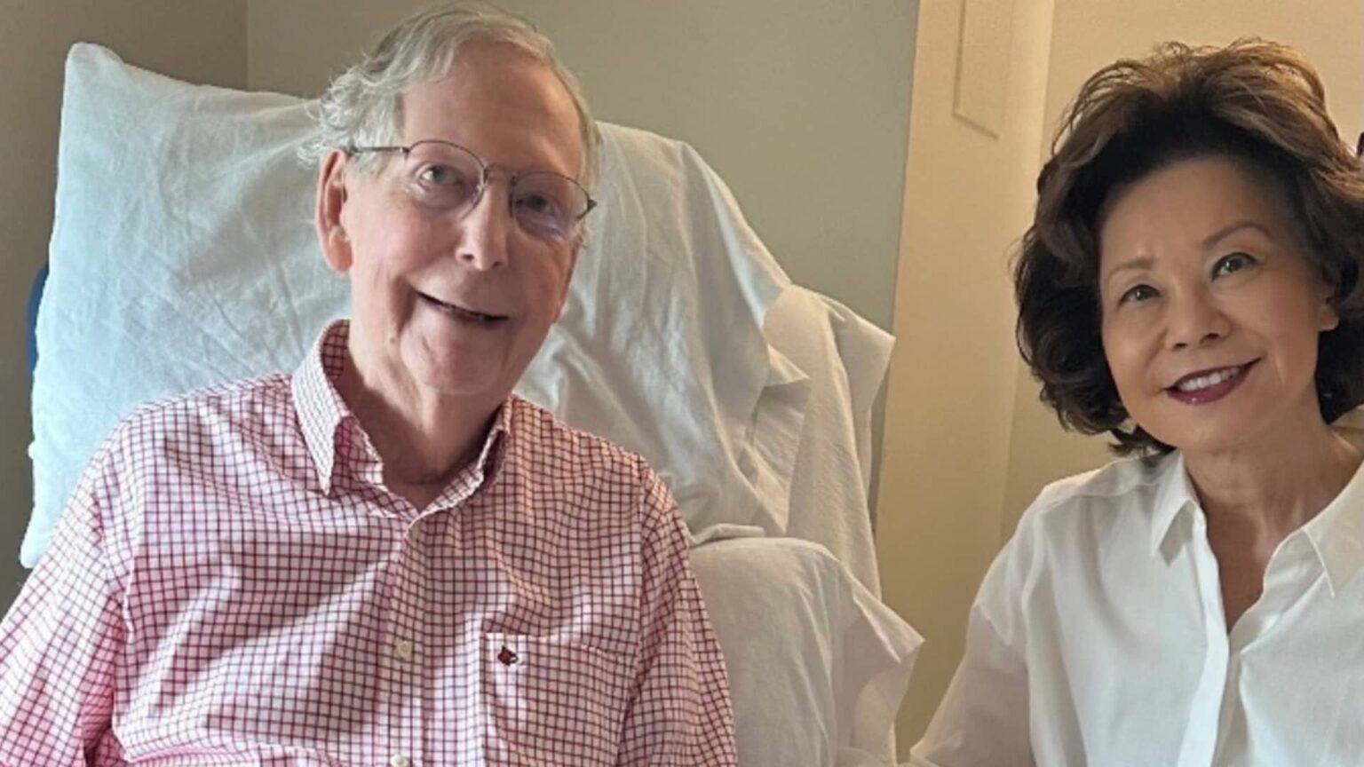 McConnell provides health update after long unexplained absence; says he suffered fall, pneumonia McConnell provides health update after long unexplained absence; says he suffered fall, pneumonia