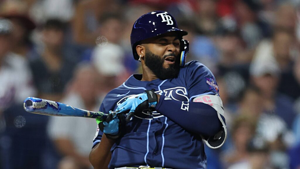 Junior Caminero’s scary HBP shows the cost of treating the All-Star Game like October Junior Caminero’s scary HBP shows the cost of treating the All-Star Game like October