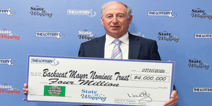 Massachusetts Trust Claims $4M Lottery Prize Massachusetts Trust Claims $4M Lottery Prize