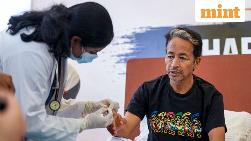 Sonam Wangchuk says he will ‘stay alive till 20 July,’ seeks support for Parliament march Sonam Wangchuk says he will ‘stay alive till 20 July,’ seeks support for Parliament march