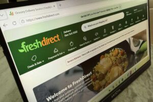 Claude did my FreshDirect shopping, with help from 1Password