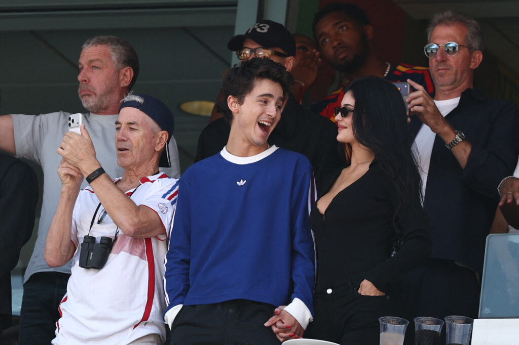 Kylie Jenner and Timothée Chalamet kiss for the cameras during World Cup Final 2026 date Kylie Jenner and Timothée Chalamet kiss for the cameras during World Cup Final 2026 date