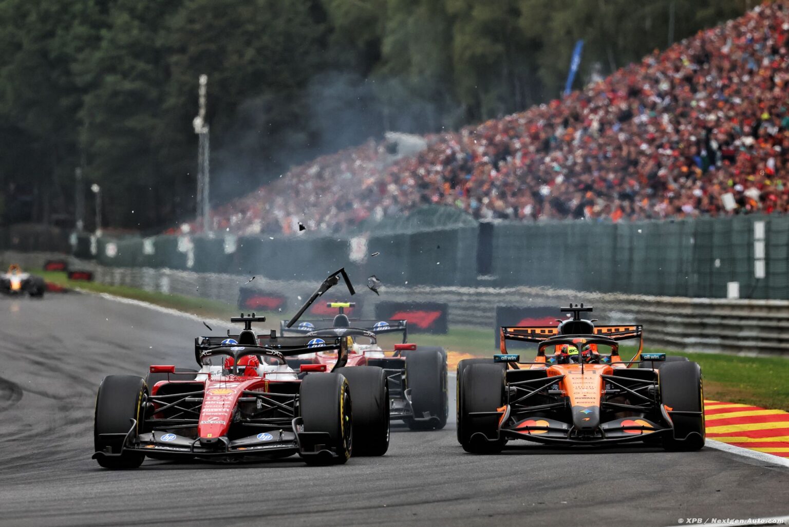 Leclerc pas déçu d’avoir perdu la 1ère place : on a fait un ‘vrai pas en avant’ Leclerc pas déçu d’avoir perdu la 1ère place : on a fait un ‘vrai pas en avant’